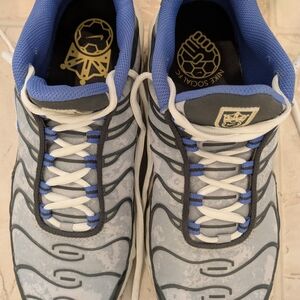 Nike Social FC Gray and Blue Sneakers